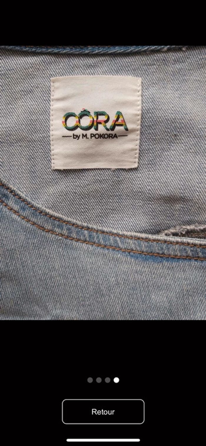 Veste en jeans Oôra by M. Pokora - photo numéro 4