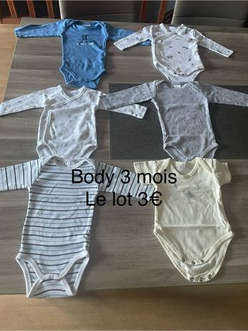 Lot 3 mois bébé garçon