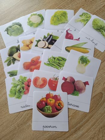 Montessori les légumes