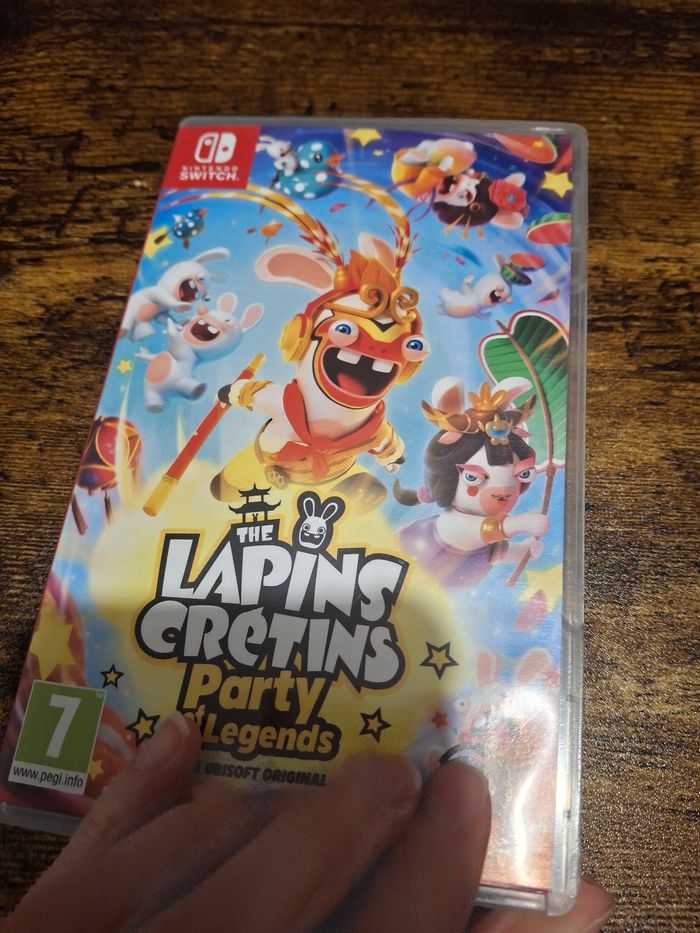 Jeu lapin cretin switch