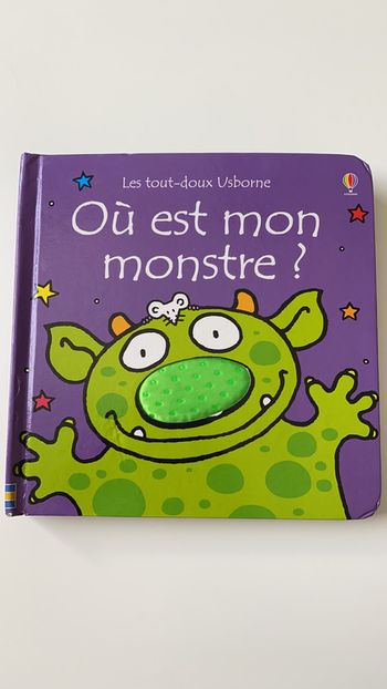 Livre « où  est mon monstre »