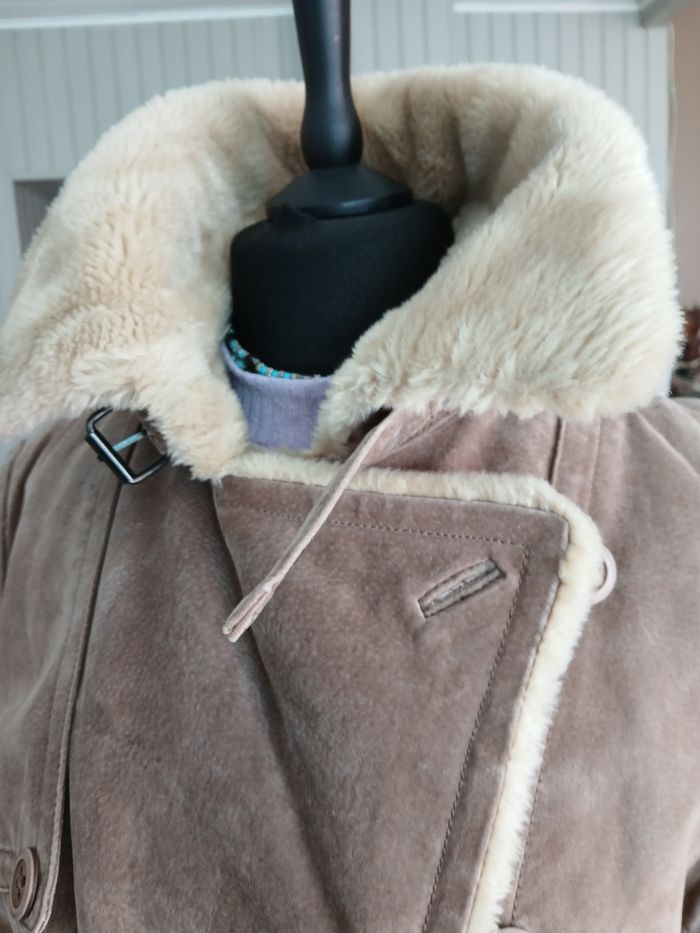 Veste en cuir T42. - photo numéro 3