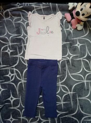 Ensemble pantalon +t-shirt