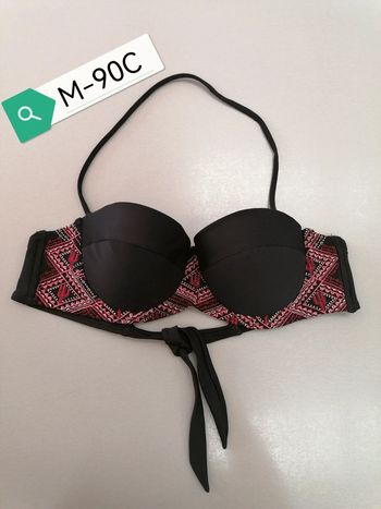 Haut de maillot de bain noir M-90C