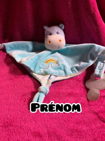 Doudou personnalisé