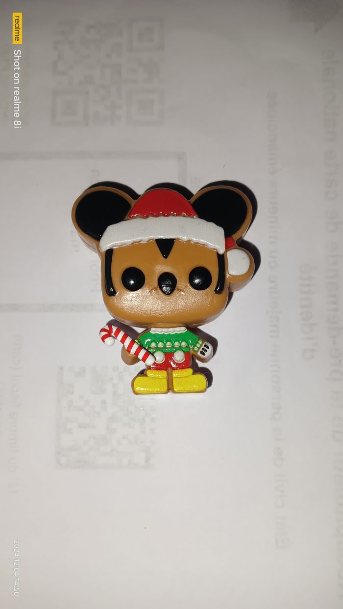 mini pop pain d'épices Mickey Disney