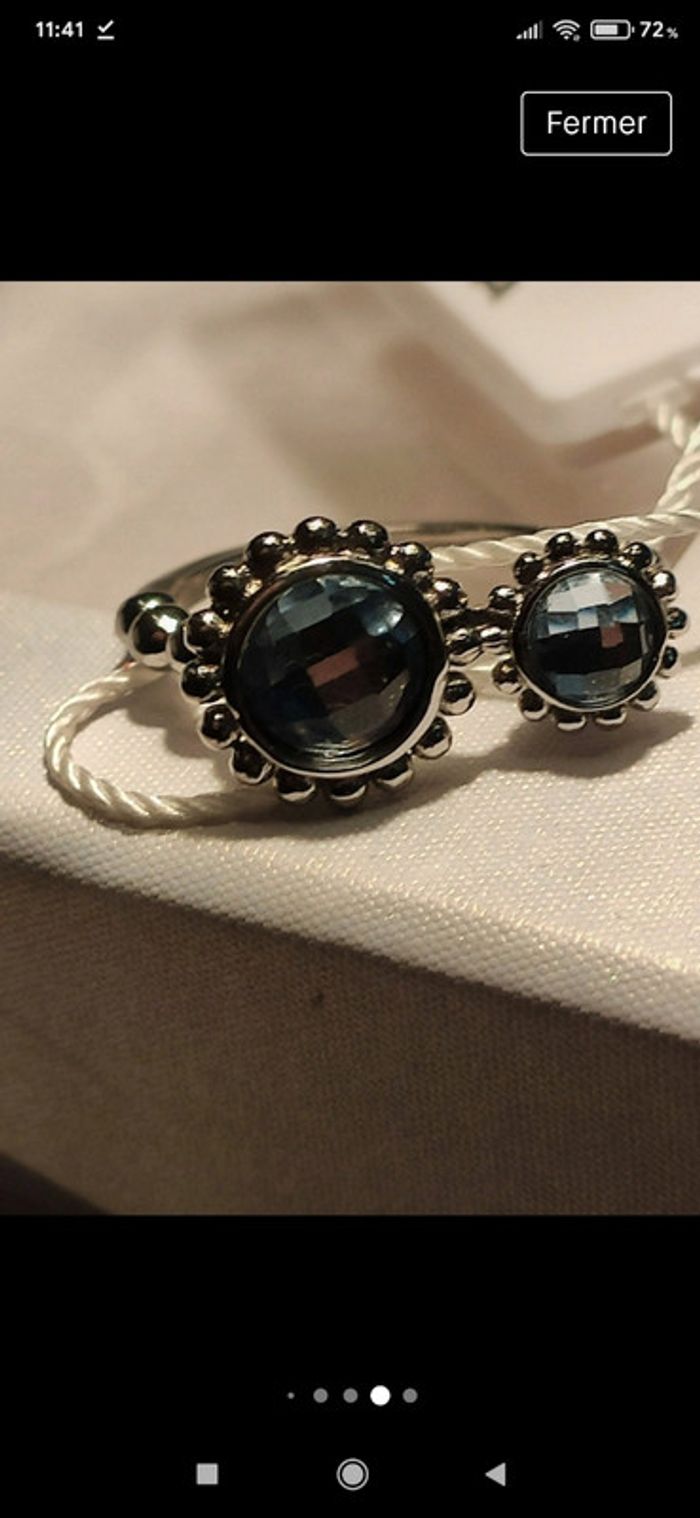 Bague cristaux - photo numéro 5