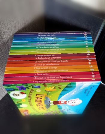 Série complète "Les Contes d'animaux étonnants" Hachette Happy Meal McDonald's 2022