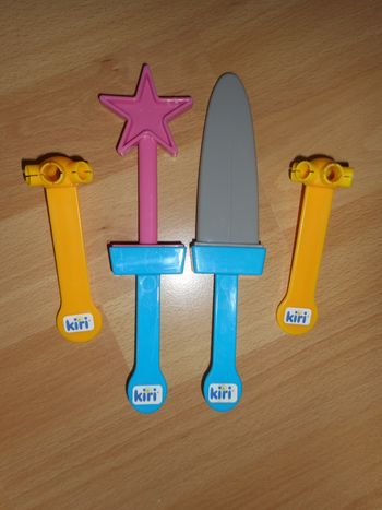 Lot d'accessoires Kiri : 2 Portes Bâtons KIRI GOUTER + 2 Dévores Kiri