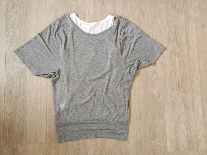 Tee shirt débardeur intégré - photo numéro 2