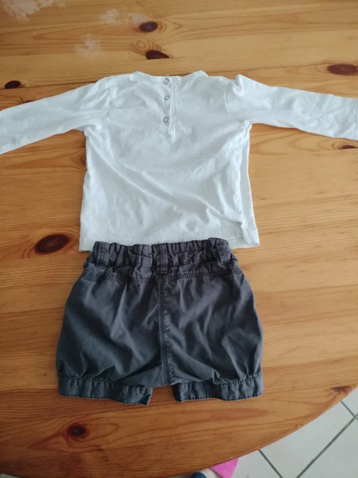 Haut faon+short - photo numéro 6