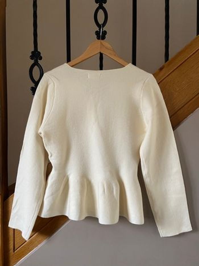 Gilet coupe péplum Neuf - photo numéro 4