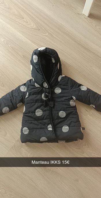 Manteau 6 mois IKKS fille