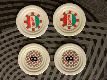 Assiette vintage poupée barbie