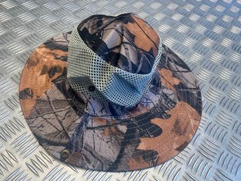 Chapeau camouflage protection solaire maille respirante chasse peche camping randonnée jungle