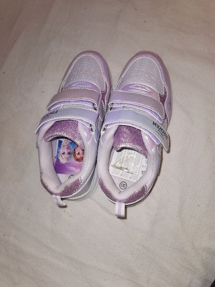 Chaussures petite fille reine de neige - photo numéro 3