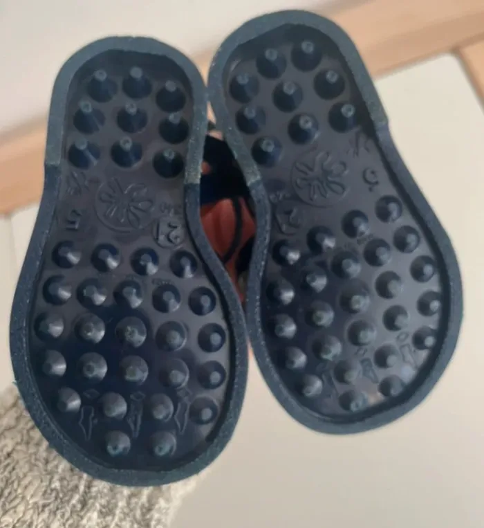 Sandales Méduse bébé – Taille 21 – Bleu marine - photo numéro 2