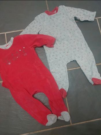 Lot de 2 pyjamas