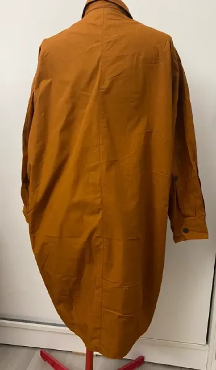 Robe chemise coton organique camel Comitted by Mango - photo numéro 6