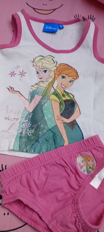 Ensemble Reine des neiges 86 cm