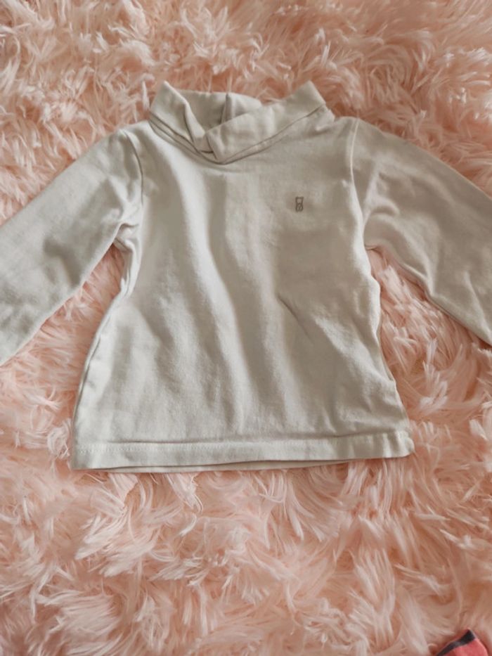 Lot 3 t-shirt à col - photo numéro 3