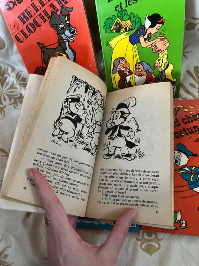 Lot de 5 livres Disney poche vintage - photo numéro 8