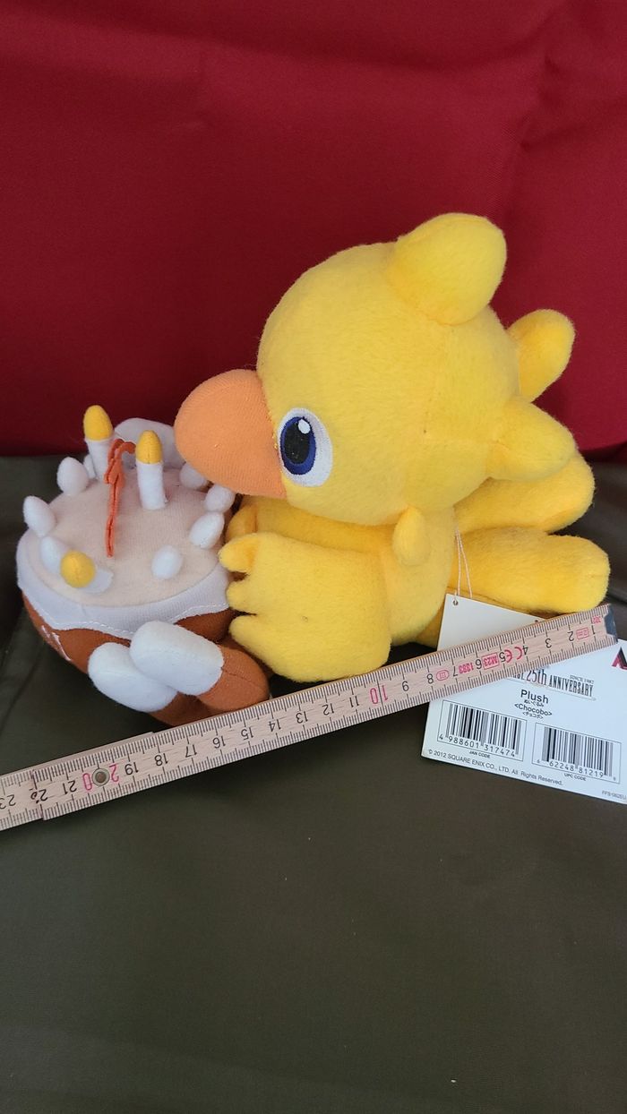 Peluche Final Fantasy Item Fantasy 25ème Anniversaire Chocobo JPN édition limitée - photo numéro 3