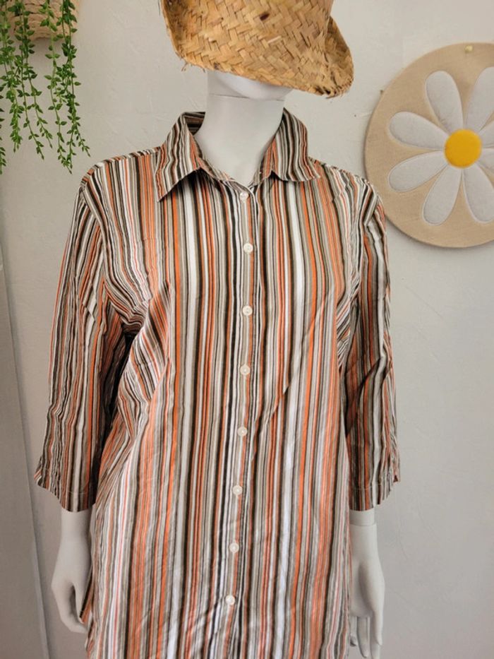 Chemise rayée