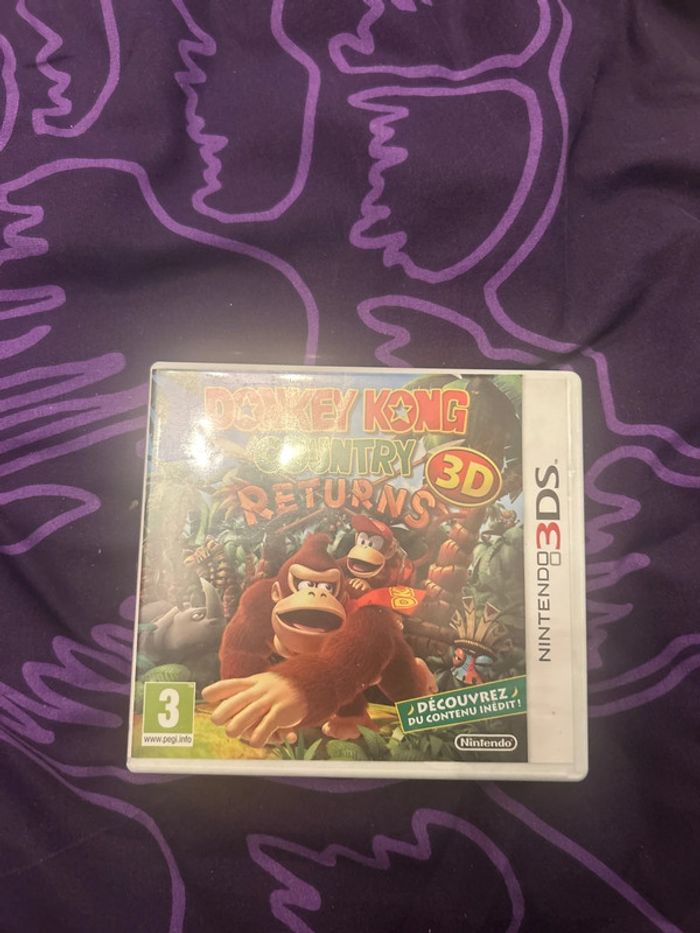 Jeu ds 3D donkey kong