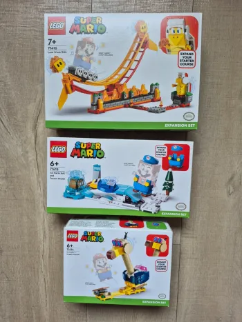 Bundle Pack Lego Super Mario - 71414 - 71415 - 71416 Neuf Scellé