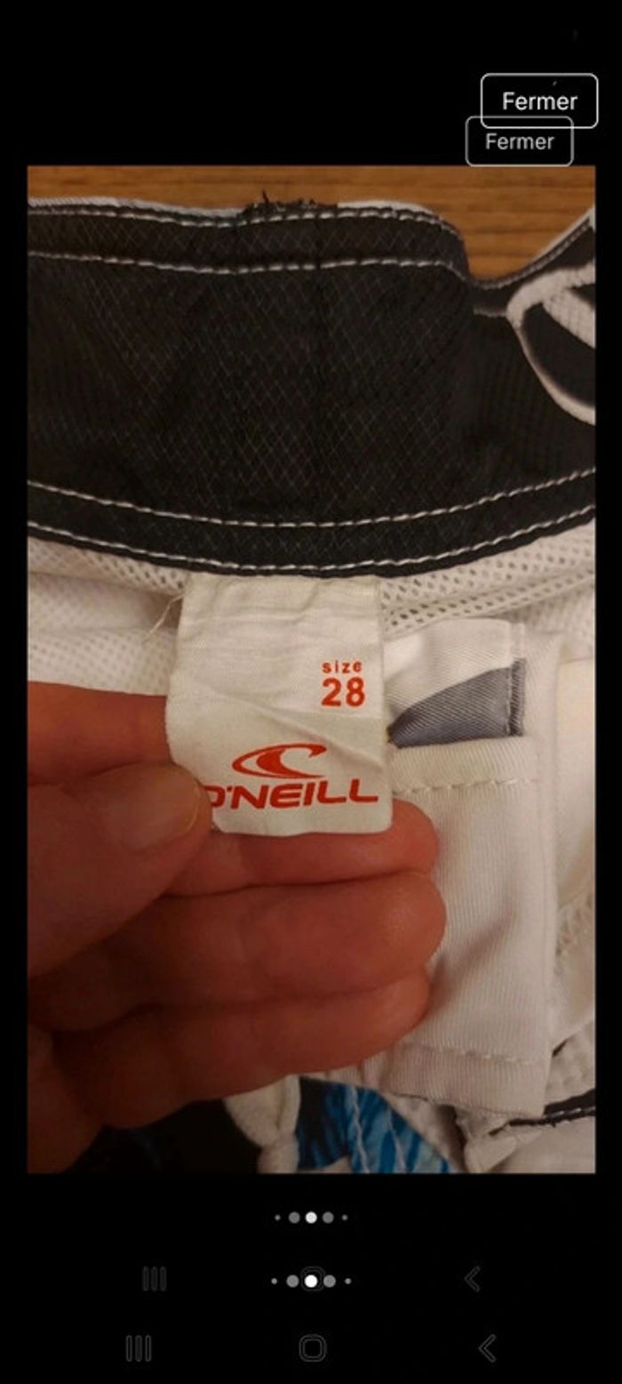 Short O'Neill homme size 28 fr 38 - photo numéro 7