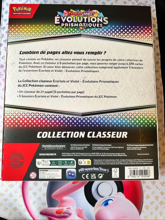 Collection classeur evolutions prismatiques - photo numéro 2