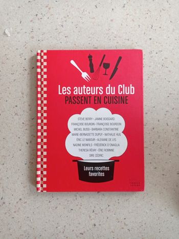 Les auteurs du club passent en cuisine