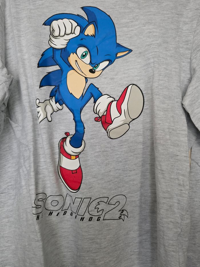 PYJAMA 2  PIÈCES SONIC 2  TAILLE 8ANS - photo numéro 2