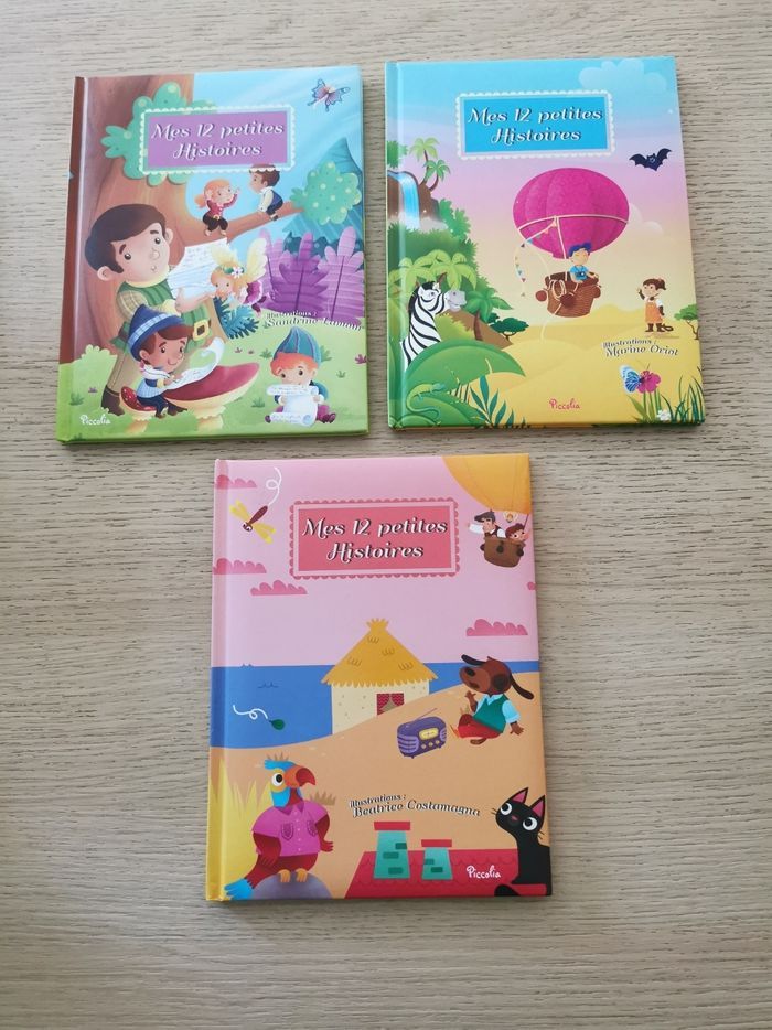 Lot de 3 livres Mes 12 histoires - photo numéro 3