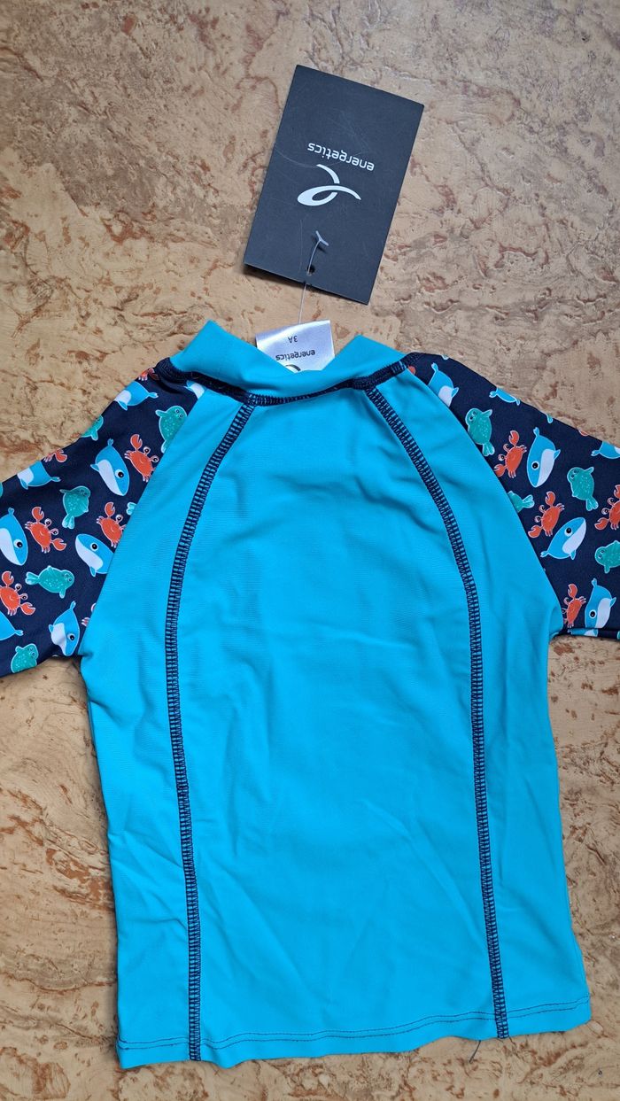 Tee-shirt anti UV 3 ans neuf étiquetté - photo numéro 6