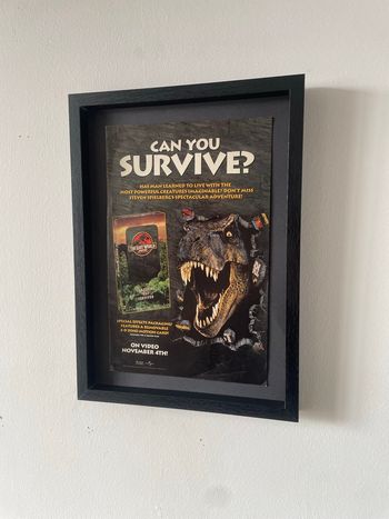 Cadre Jurassic Park vintage