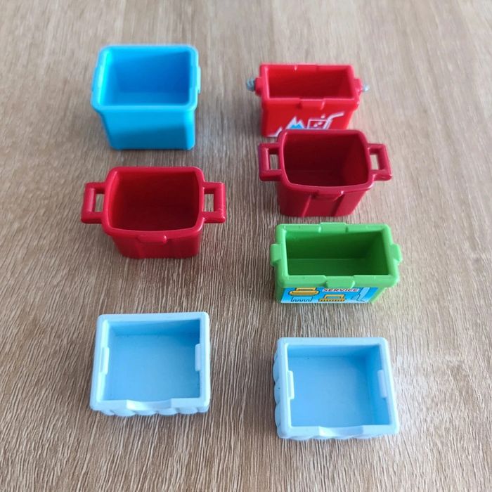 Playmobil lot caisse de rangement