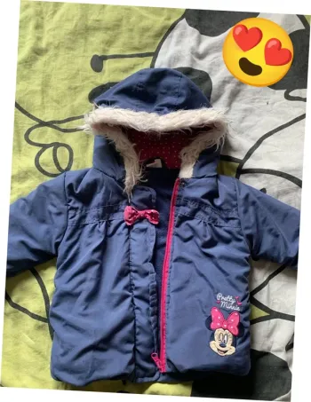 🛑 manteau minnie 🛑 taille 24 mois