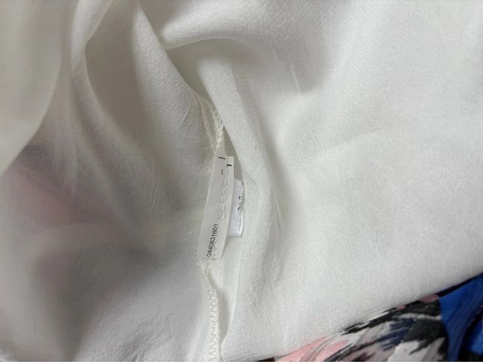 Jupe vaporeuse doublée estivale imprimé abstrait Promod - photo numéro 5