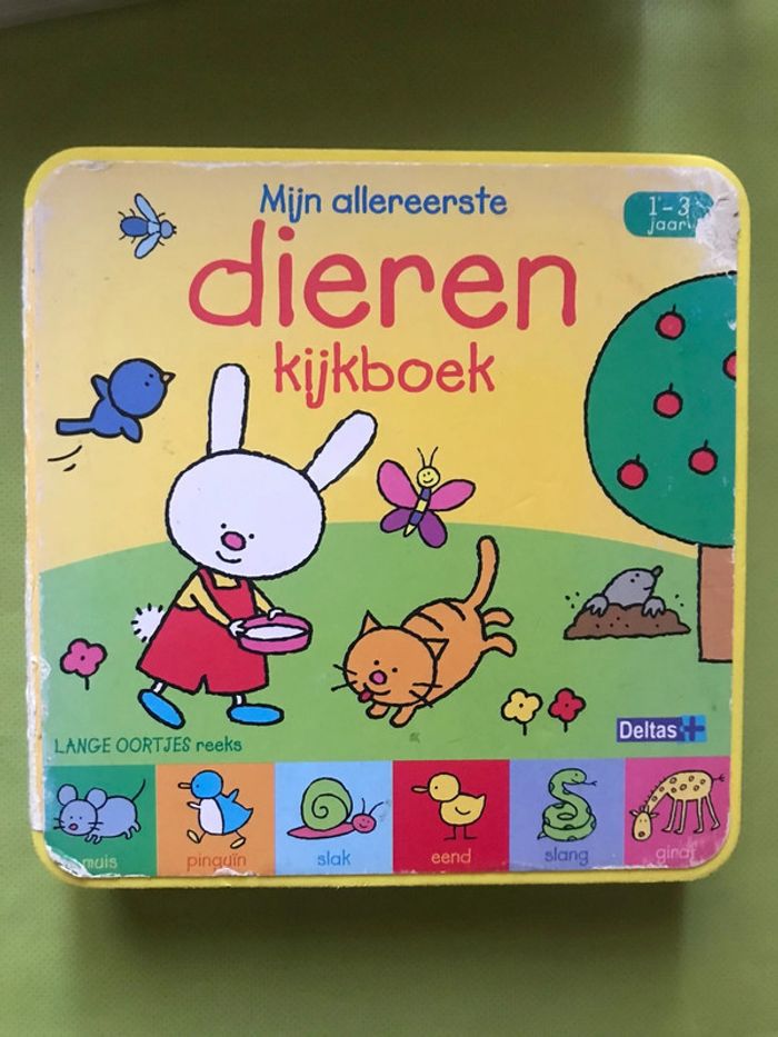 Livre « Mijn allereerste dieren kijkboek »
