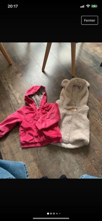 Lot de vestes polaires