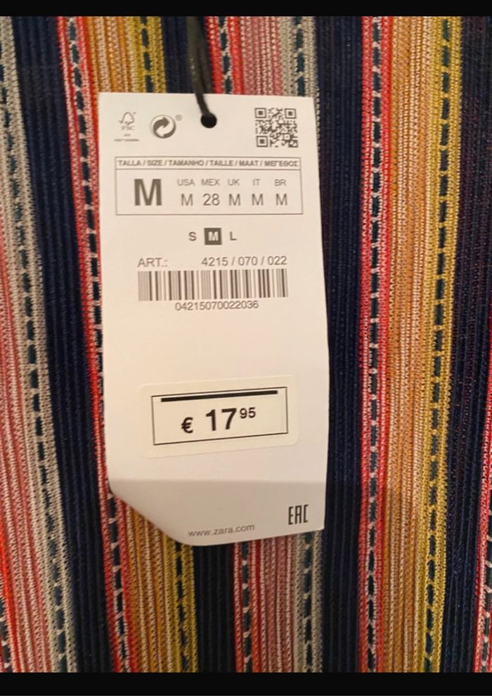 Robe Zara trafaluc taille M neuve - photo numéro 2