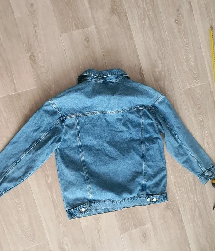 Veste en jean taille 36 coupe oversize - Neuve - photo numéro 7