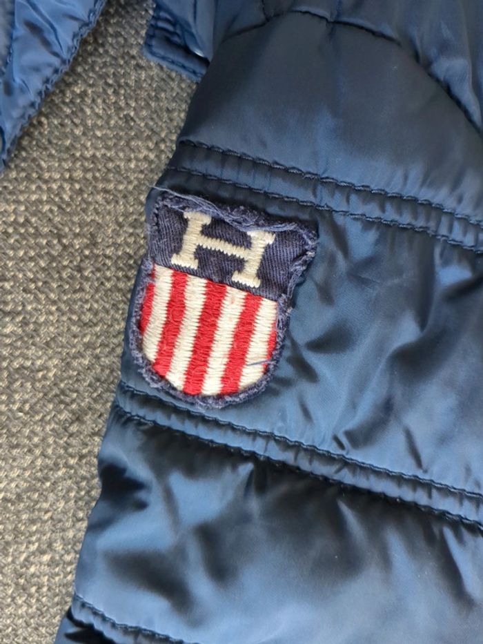 Manteau tommy Hilfiger bébé 6-9 mois marine - photo numéro 7