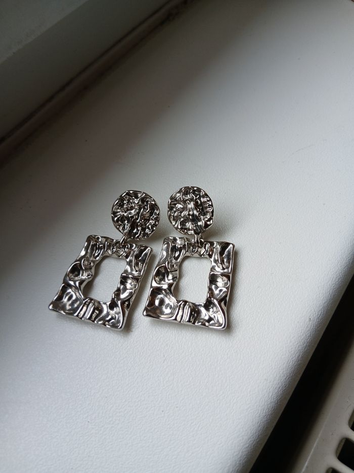 Boucles d'oreilles géométriques