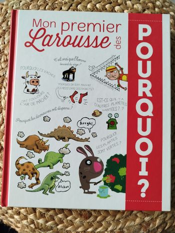 Livre éducatif enfants, Mon premier Larousse des pourquoi, 5/7ans, Neuf