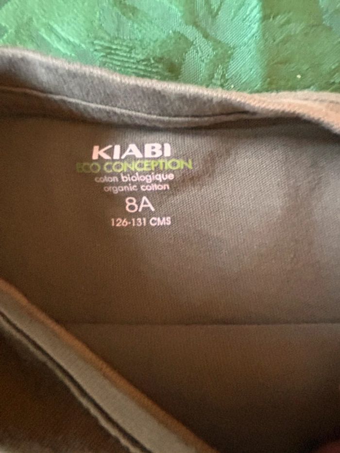 T-shirt kaki manches longues 8 ans - photo numéro 3