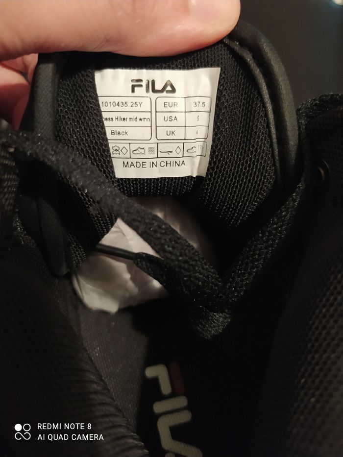 Basket cuir nubuck p37.5 neuf Fila - photo numéro 6