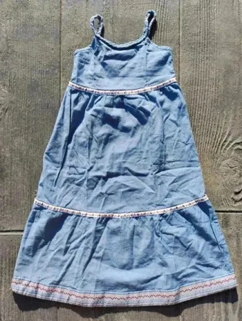 💙 Robe Fille à Bretelles – Taille 3 ans – Boutique Indépendante 💙